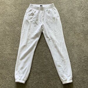 ARDENE white sweatpants, Size M